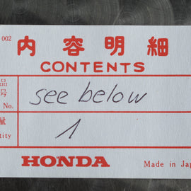 Honda CB250B4 tank petrol tank NOS